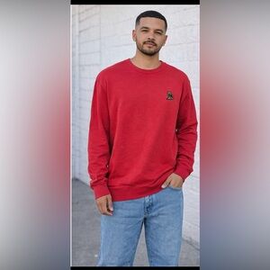 OVO Red Crewneck Sweater